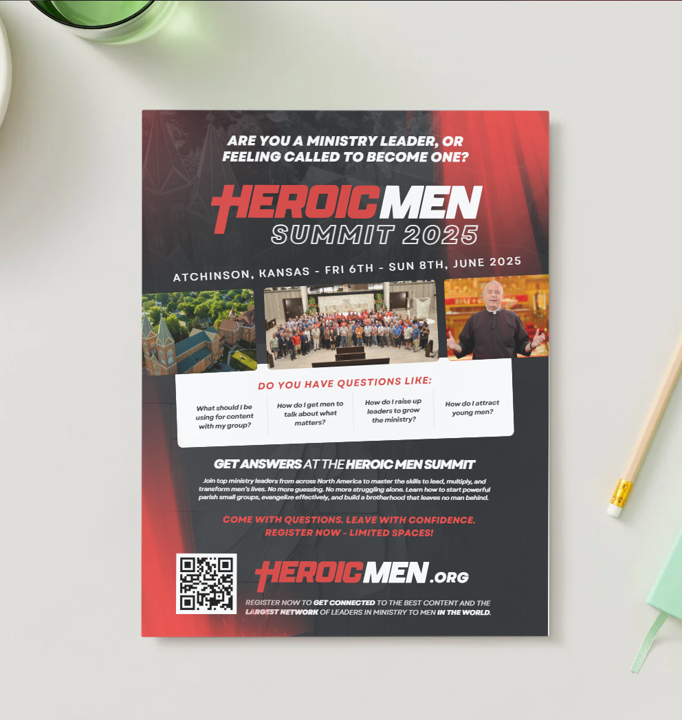 Free: Heroic Men Summit 2025 PDF Poster